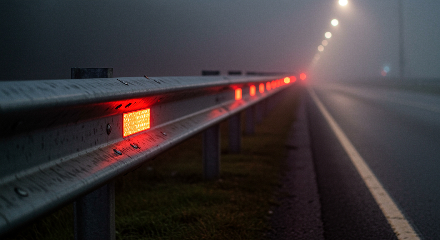 The Critical Role of Safety Barriers in Enhancing Road Safety During Fog