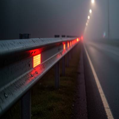The Critical Role of Safety Barriers in Enhancing Road Safety During Fog